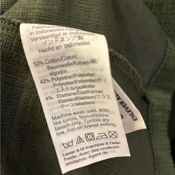 Madewell Forest Green Mini Dress - Picture 9 of 11